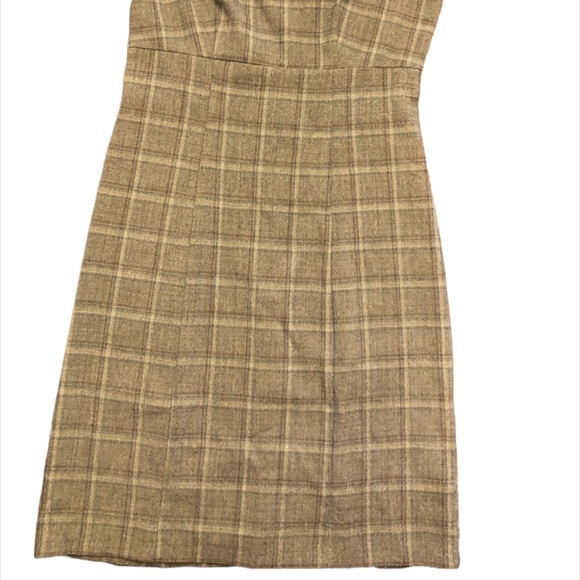 Maurice's Wear To Work Plaid Dress Size 1/2 Cute & Professional! - Picture 2 of 5